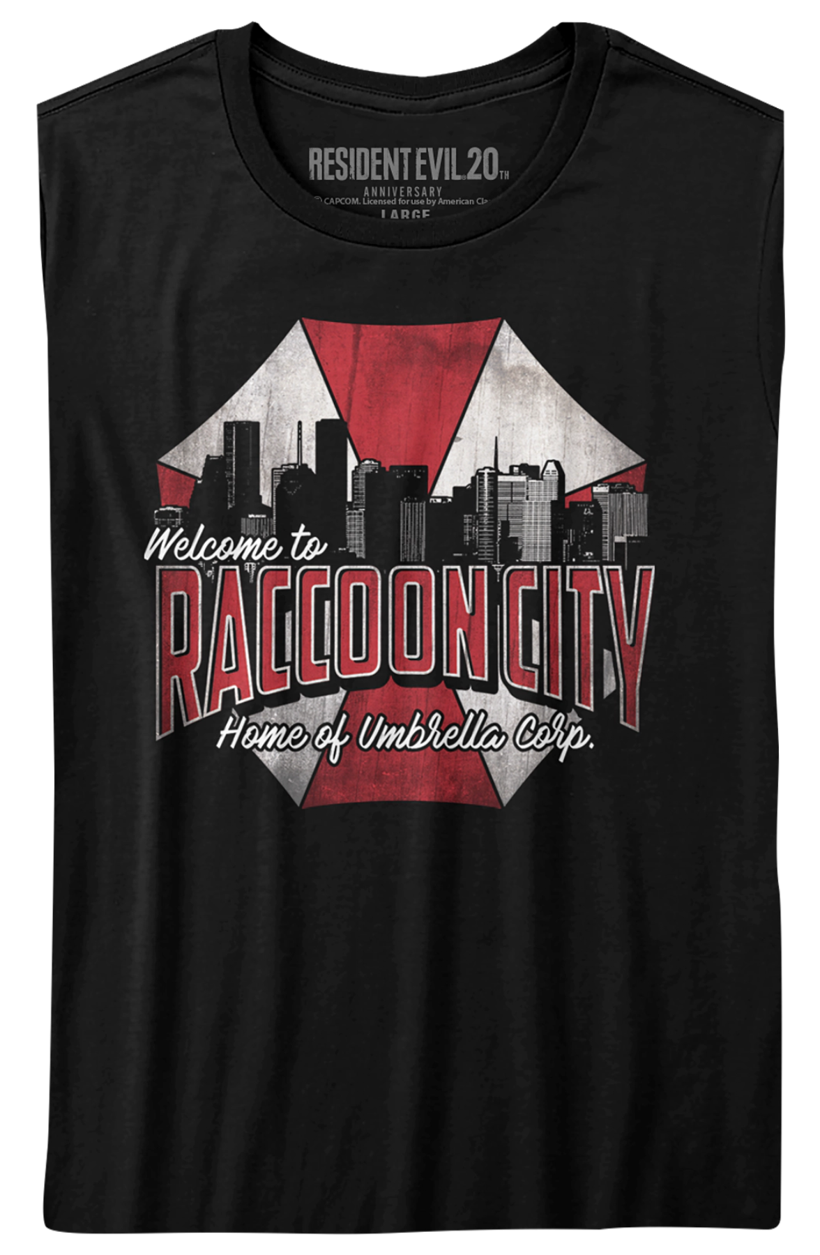 Womens Raccoon City Resident Evil Shirt