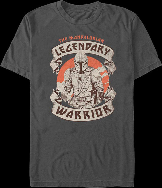 Legendary Warrior The Mandalorian Star Wars T-Shirt