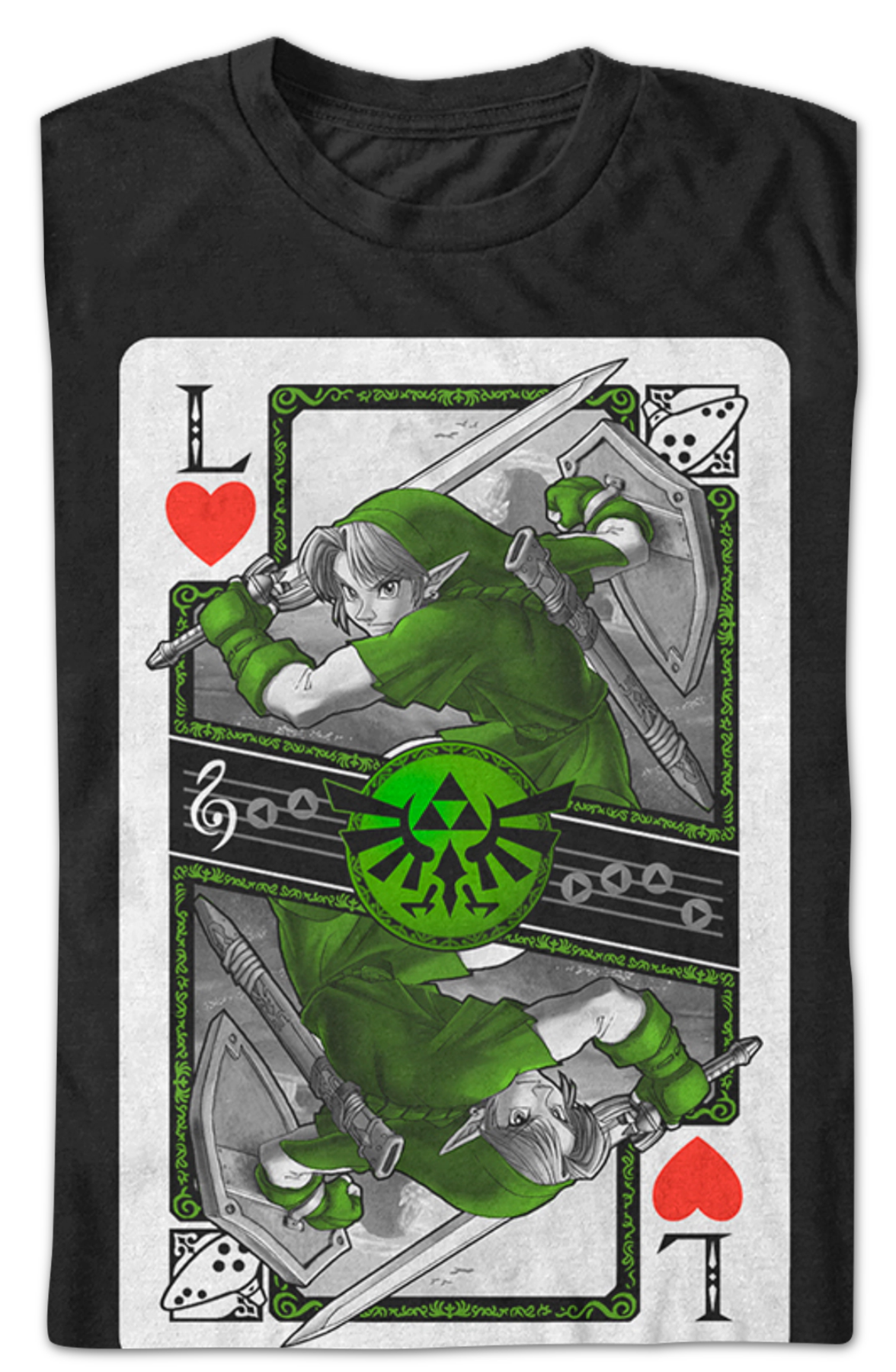 Link Playing Card T-Shirt