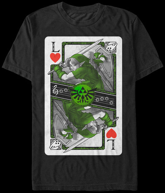 Link Playing Card T-Shirt