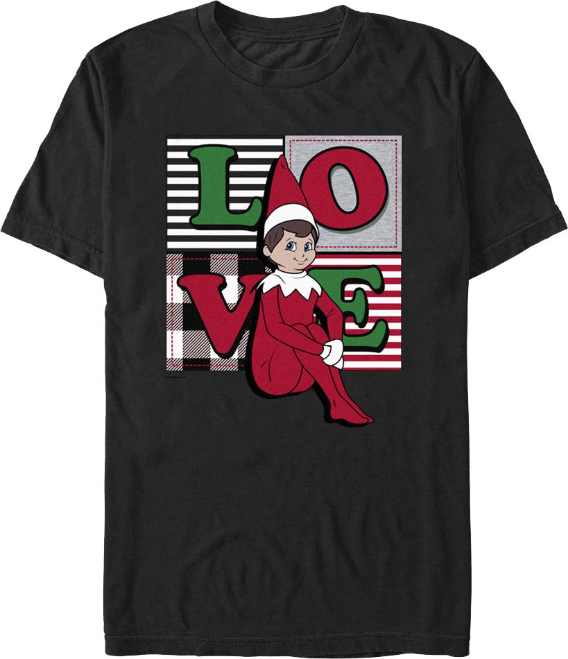 Love Elf On The Shelf T-Shirt