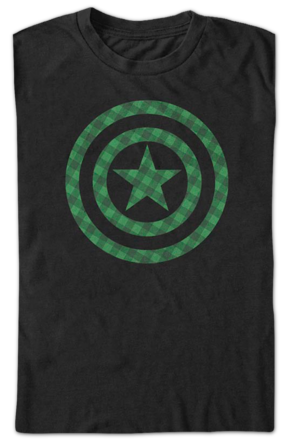 Lucky Logo Captain America Marvel Comics T-Shirt