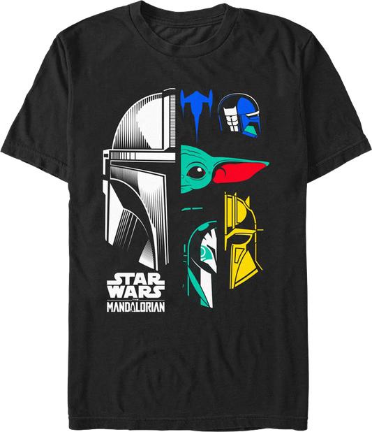 Mandalorian Icons Star Wars T-Shirt
