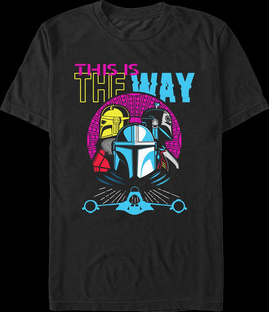 Mandalorian This Is The Way Hyperdrive Star Wars T-Shirt