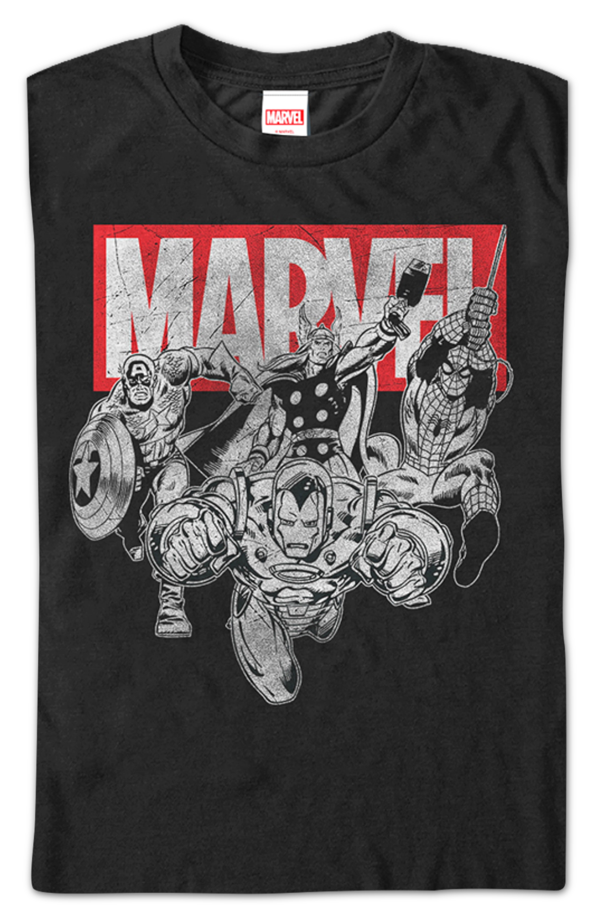 Marvel Comics Collage T-Shirt