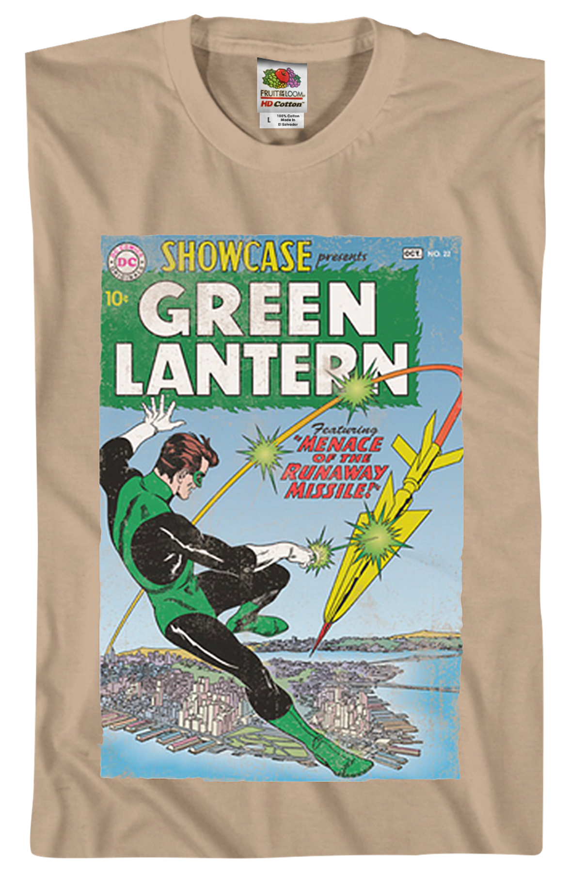 Menace Of The Runaway Missile Green Lantern T-Shirt