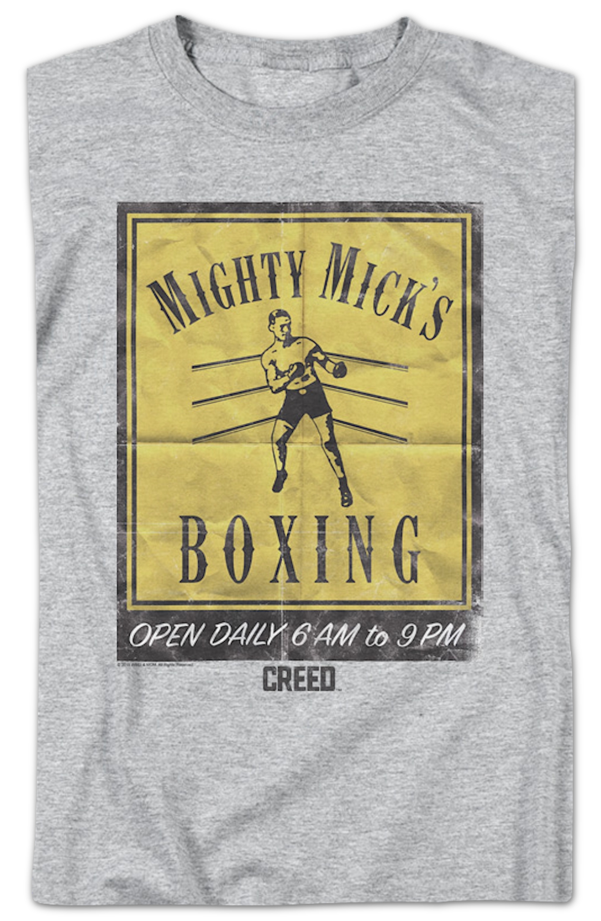 Mighty Mick's Boxing Creed T-Shirt