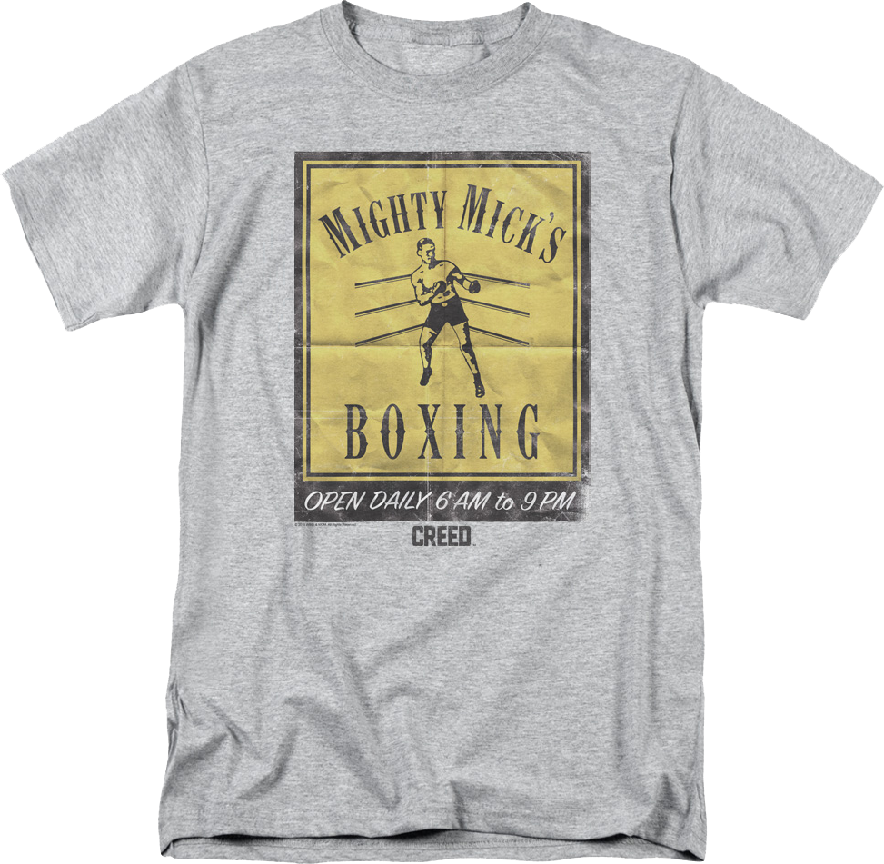 Mighty Mick's Boxing Creed T-Shirt