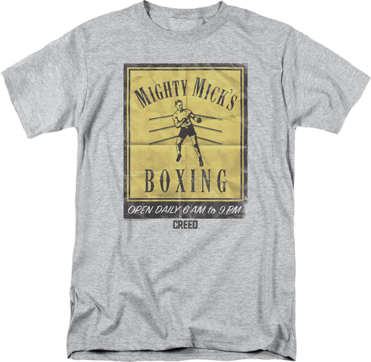 Mighty Mick's Boxing Creed T-Shirt
