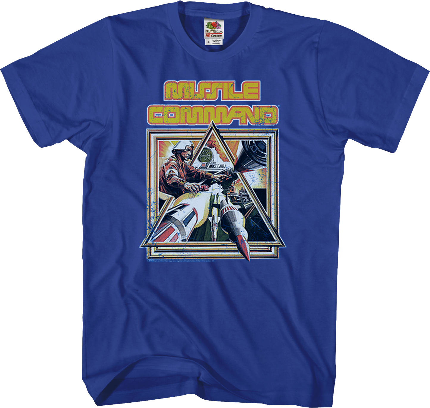 Missile Command Box Art T-Shirt