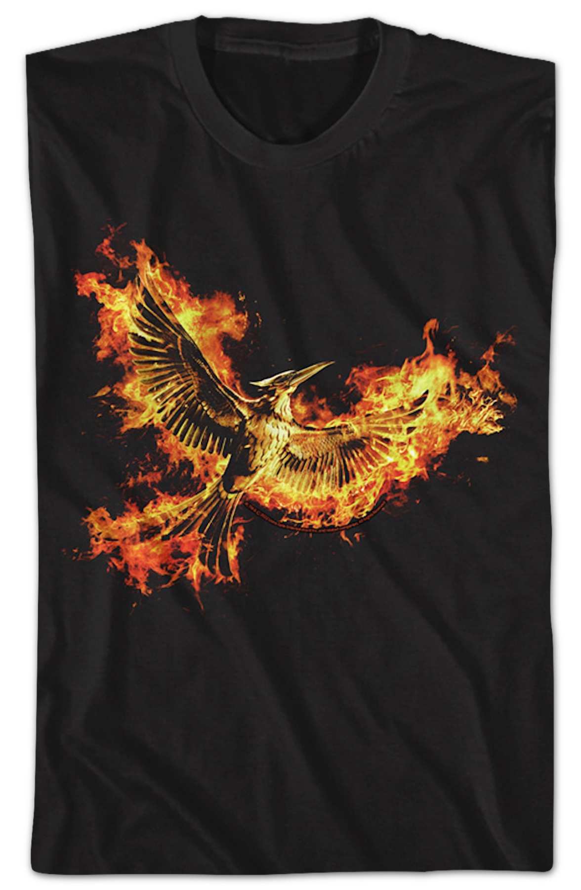 Mockingjay Fire Flight Hunger Games T-Shirt