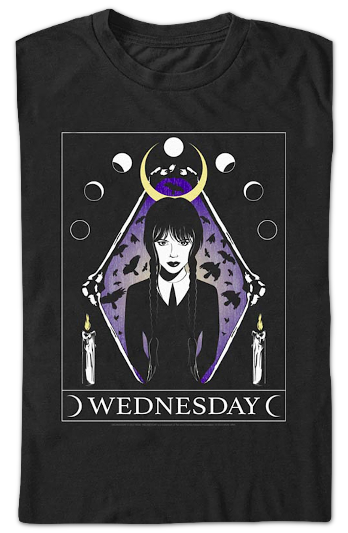Moon Tarot Wednesday T-Shirt