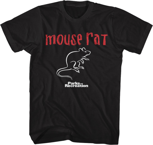 Mouse Rat Logo Parks and Recreation T-Shirt
