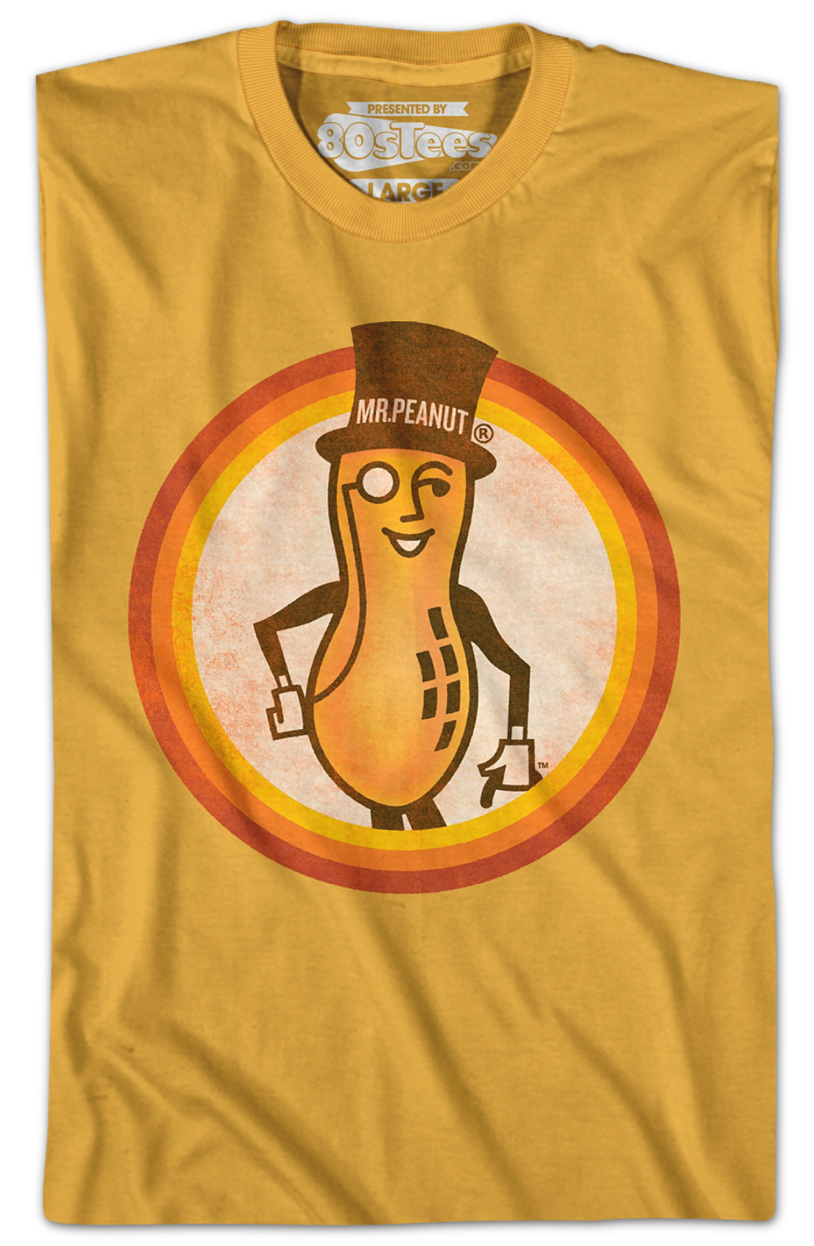 Mr. Peanut Circle Planters T-Shirt