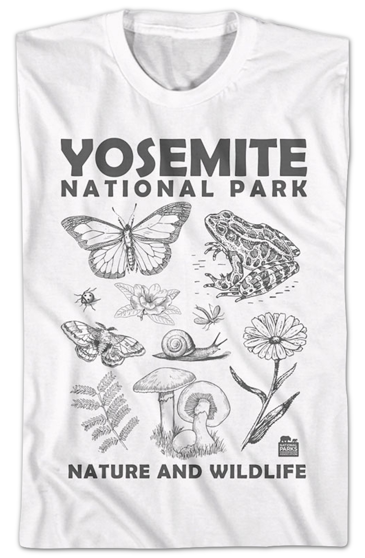 Nature And Wildlife Yosemite National Park T-Shirt
