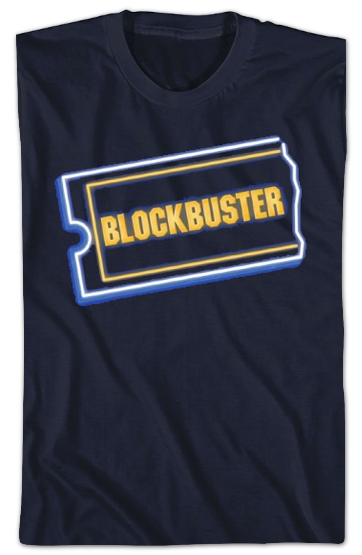 Navy Blue Logo Blockbuster T-Shirt