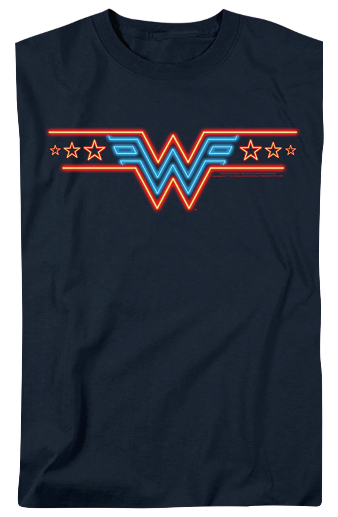 Neon Logo Wonder Woman T-Shirt