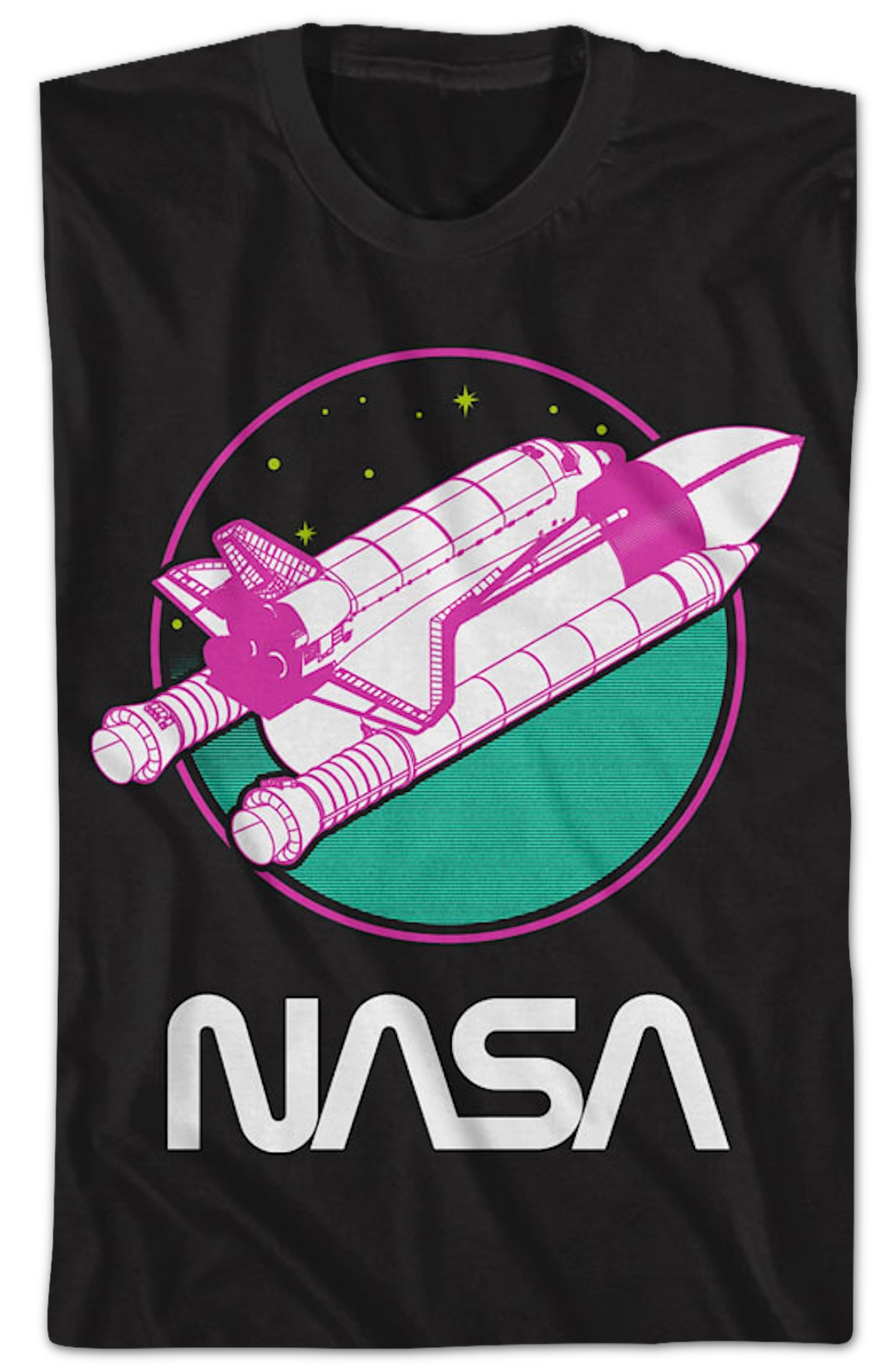 Neon Orbiter NASA T-Shirt