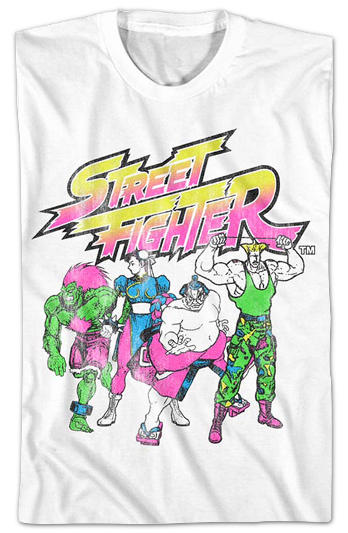 Neon Street Fighter T-Shirt