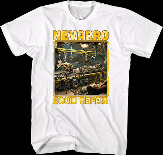Nevarro Droid Repair The Mandalorian Star Wars T-Shirt