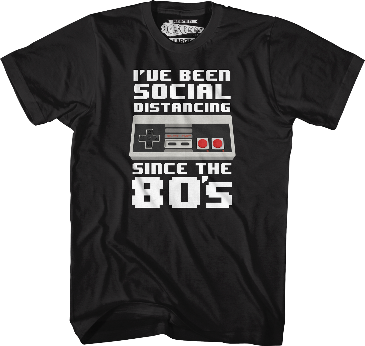 Nintendo Controller Social Distancing Since The 80's T-Shirt