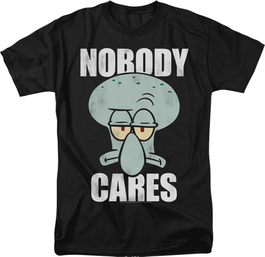 Nobody Cares SpongeBob SquarePants T-Shirt