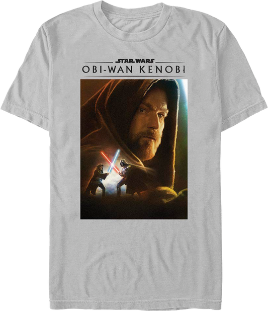 Obi-Wan Kenobi Darth Vader Duel Poster Star Wars T-Shirt