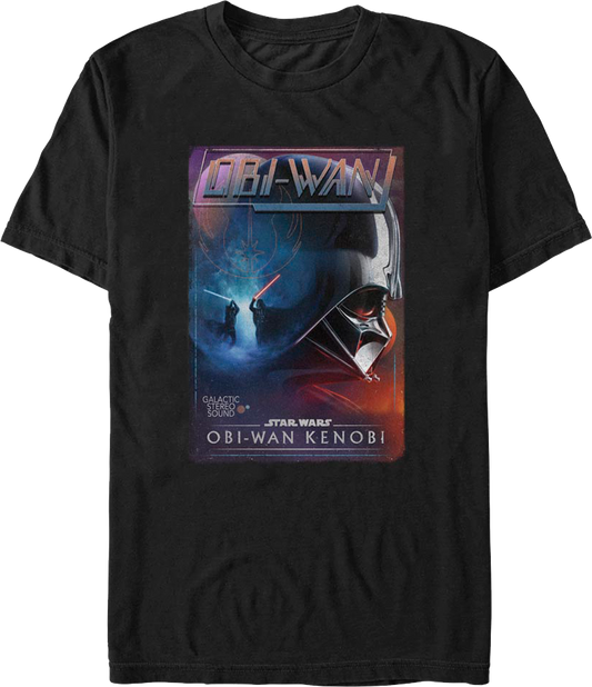 Obi-Wan Kenobi Galactic Stereo Sound Star Wars T-Shirt