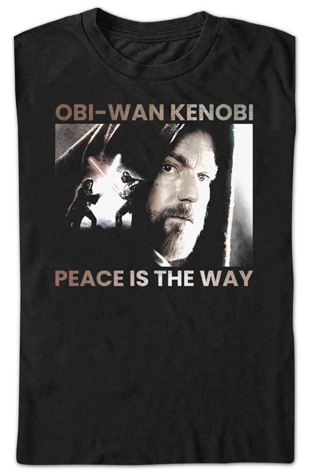 Obi-Wan Kenobi Peace Is The Way Star Wars T-Shirt