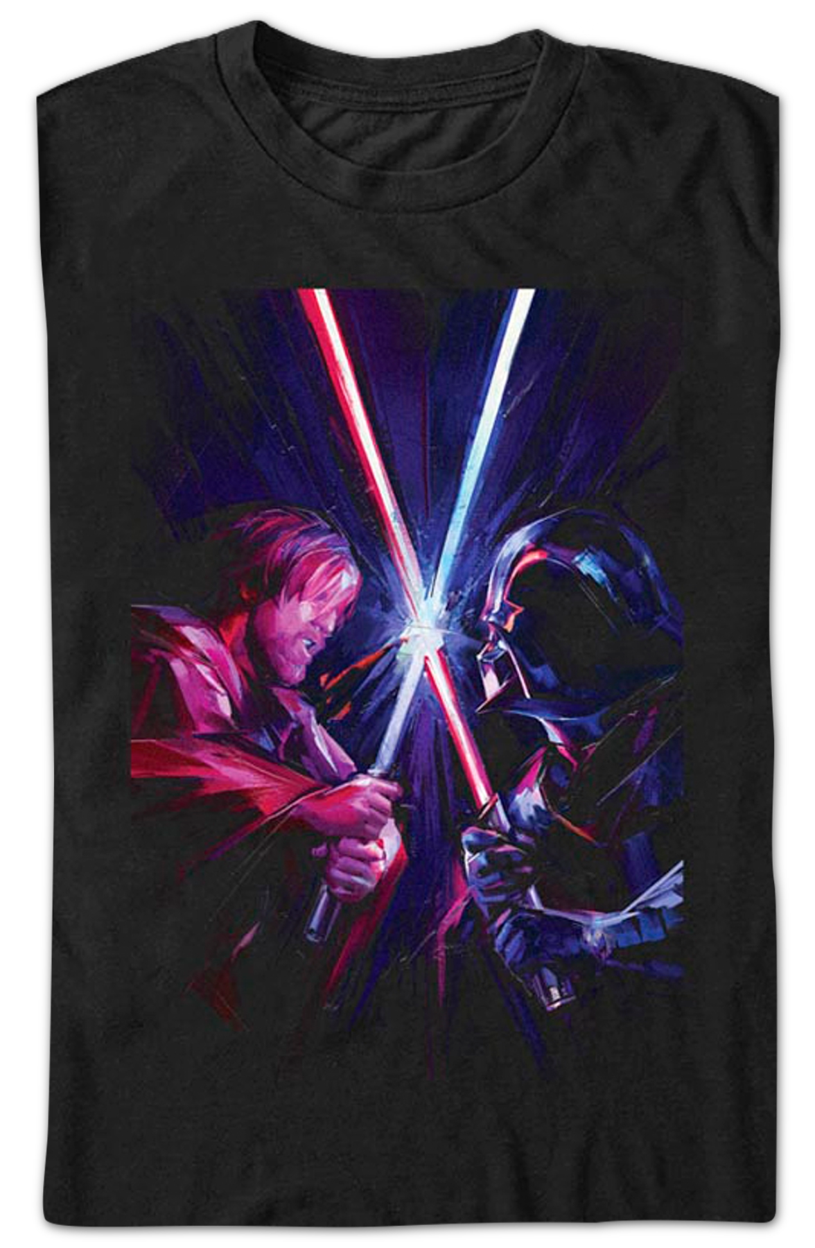 Obi-Wan Kenobi vs Darth Vader Star Wars T-Shirt
