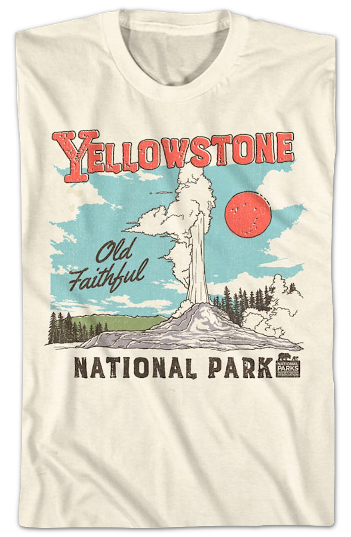 Old Faithful Yellowstone National Park T-Shirt