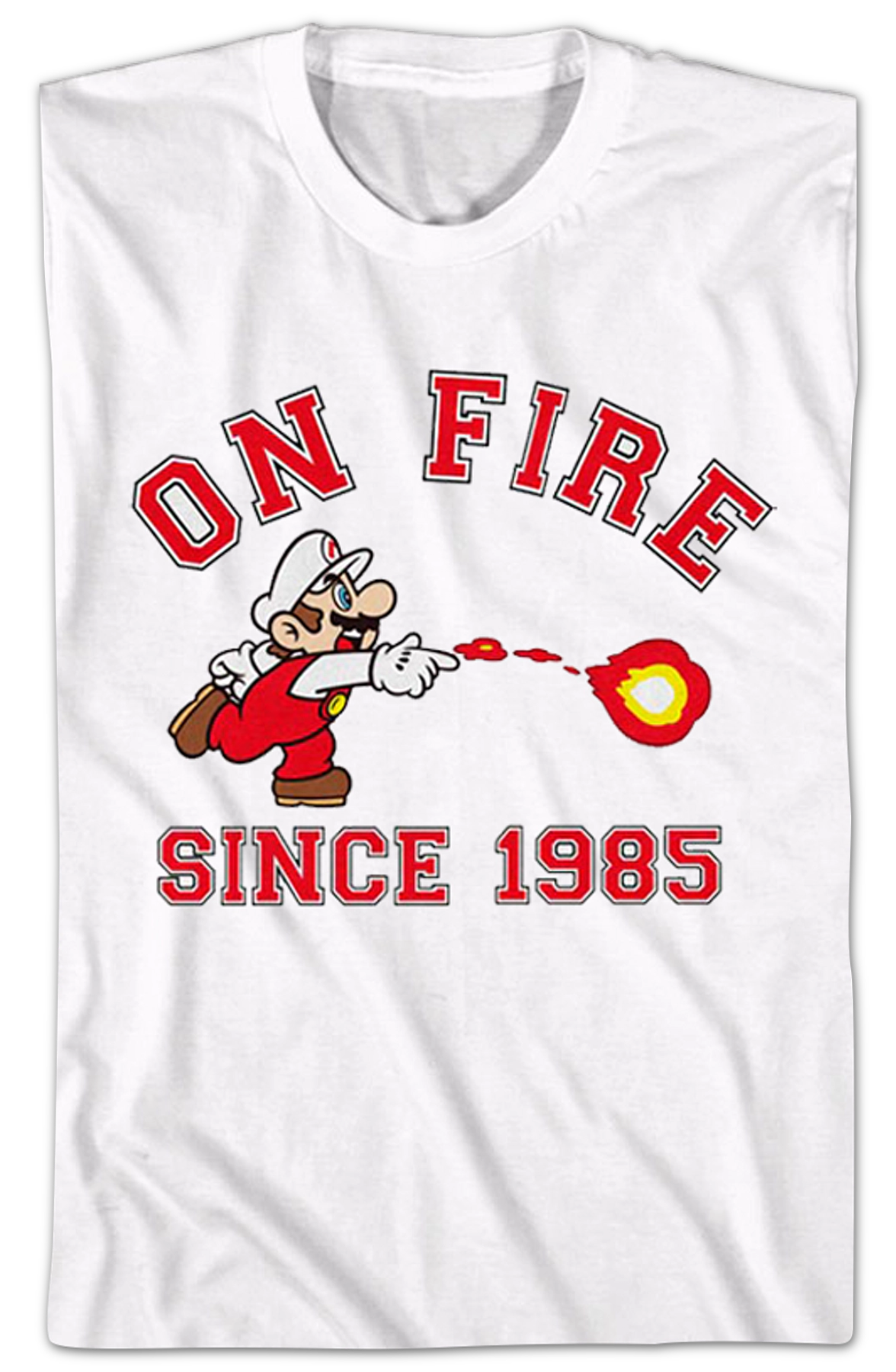 On Fire Since 1985 Super Mario Bros. T-Shirt