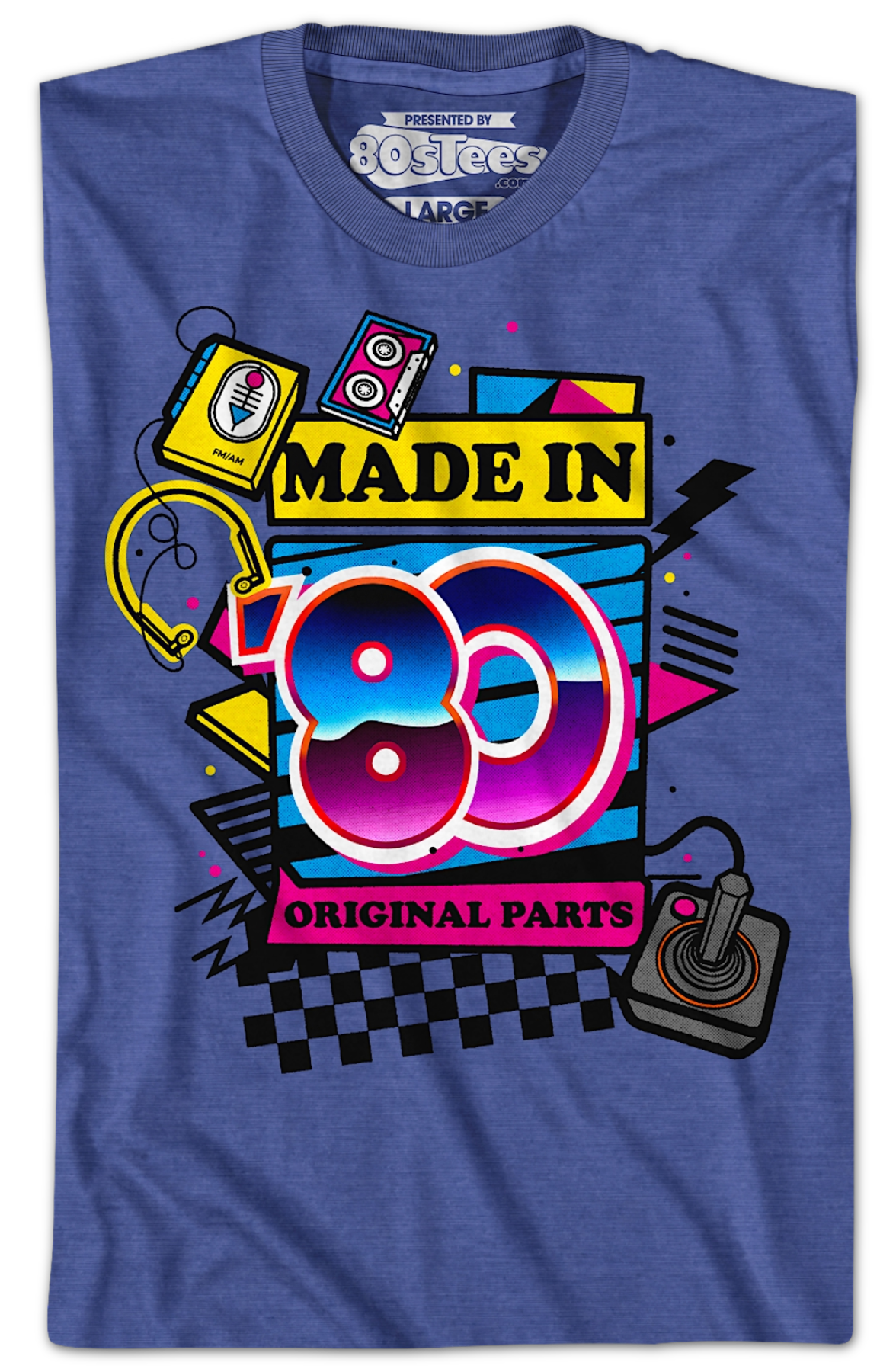 Original Parts Made In '80 T-Shirt