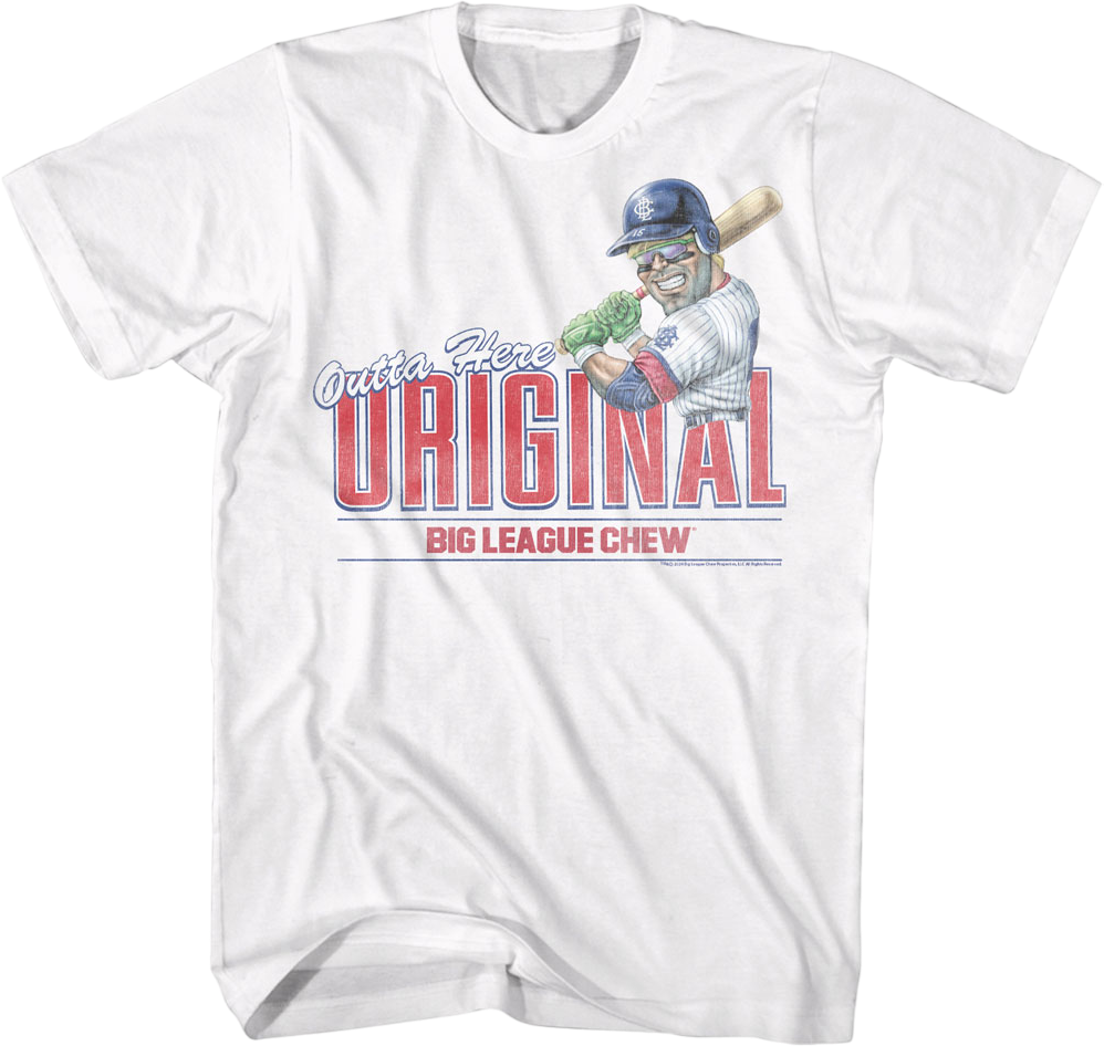 Outta Here Original Big League Chew T-Shirt