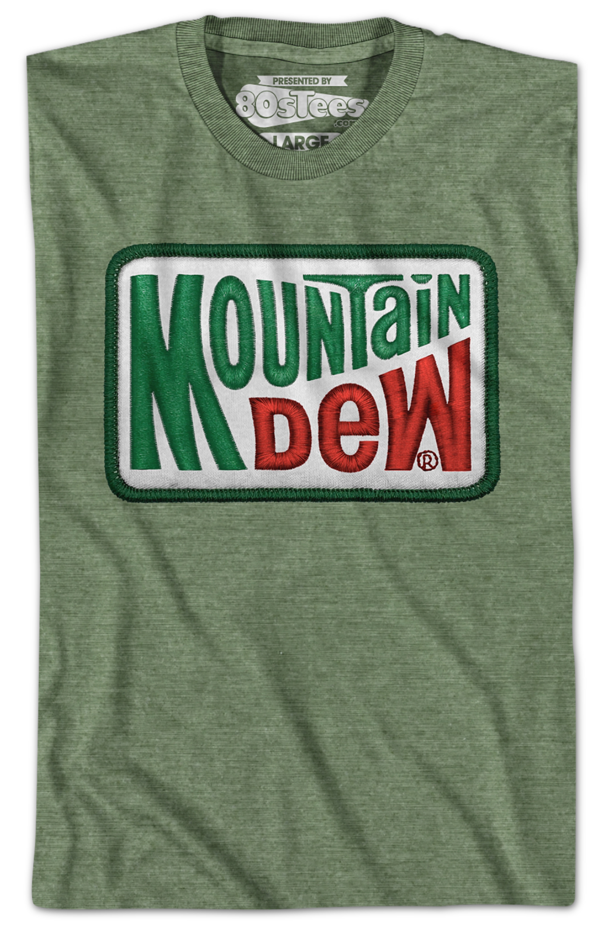 Patch Logo Mountain Dew T-Shirt