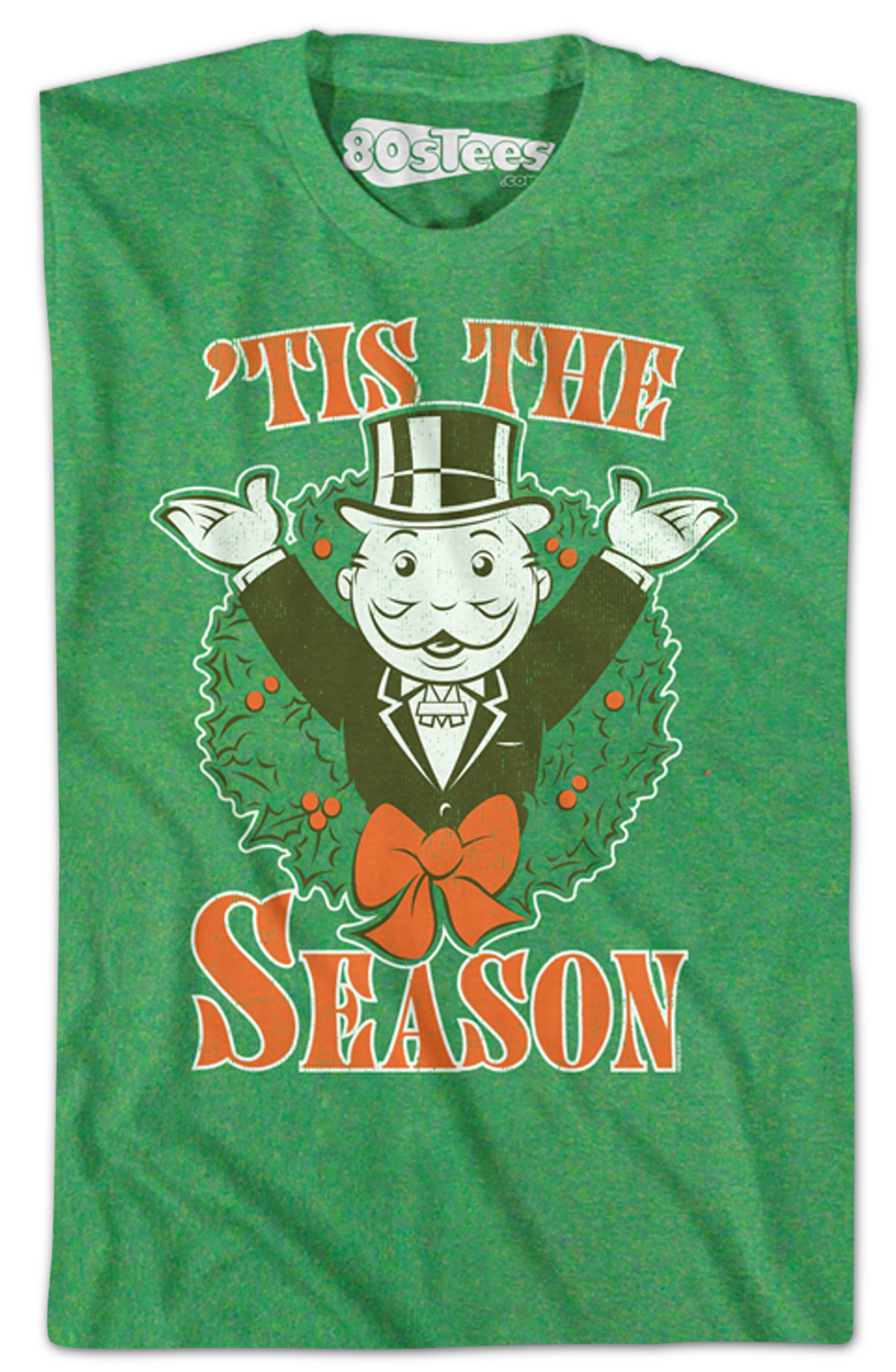 Pennybags Monopoly Christmas T-Shirt