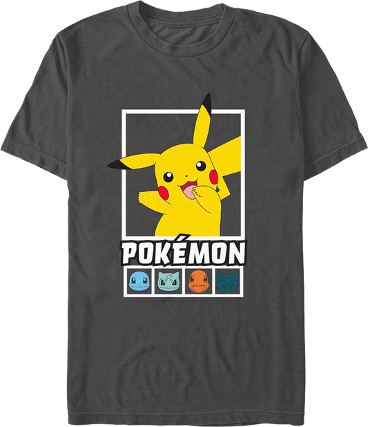 Pikachu And Pals Pokemon T-Shirt