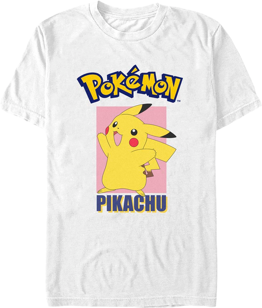 Pikachu Square Pokemon T-Shirt