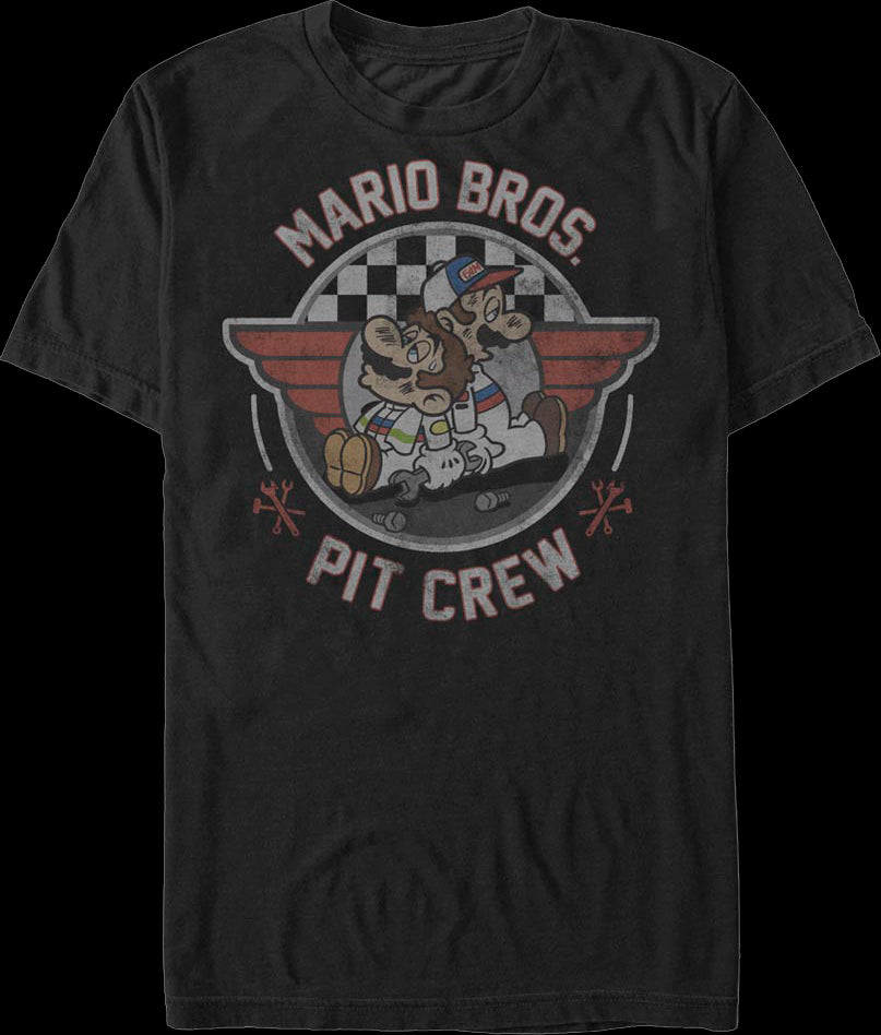 Pit Crew Super Mario Bros. T-Shirt