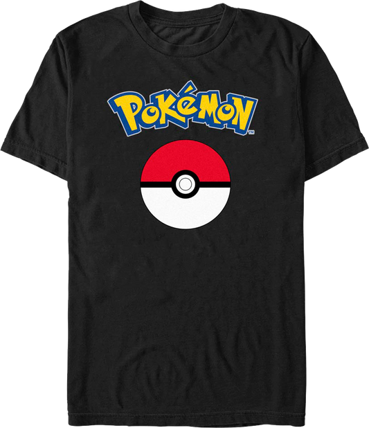 Poke Ball Logo Pokemon T-Shirt