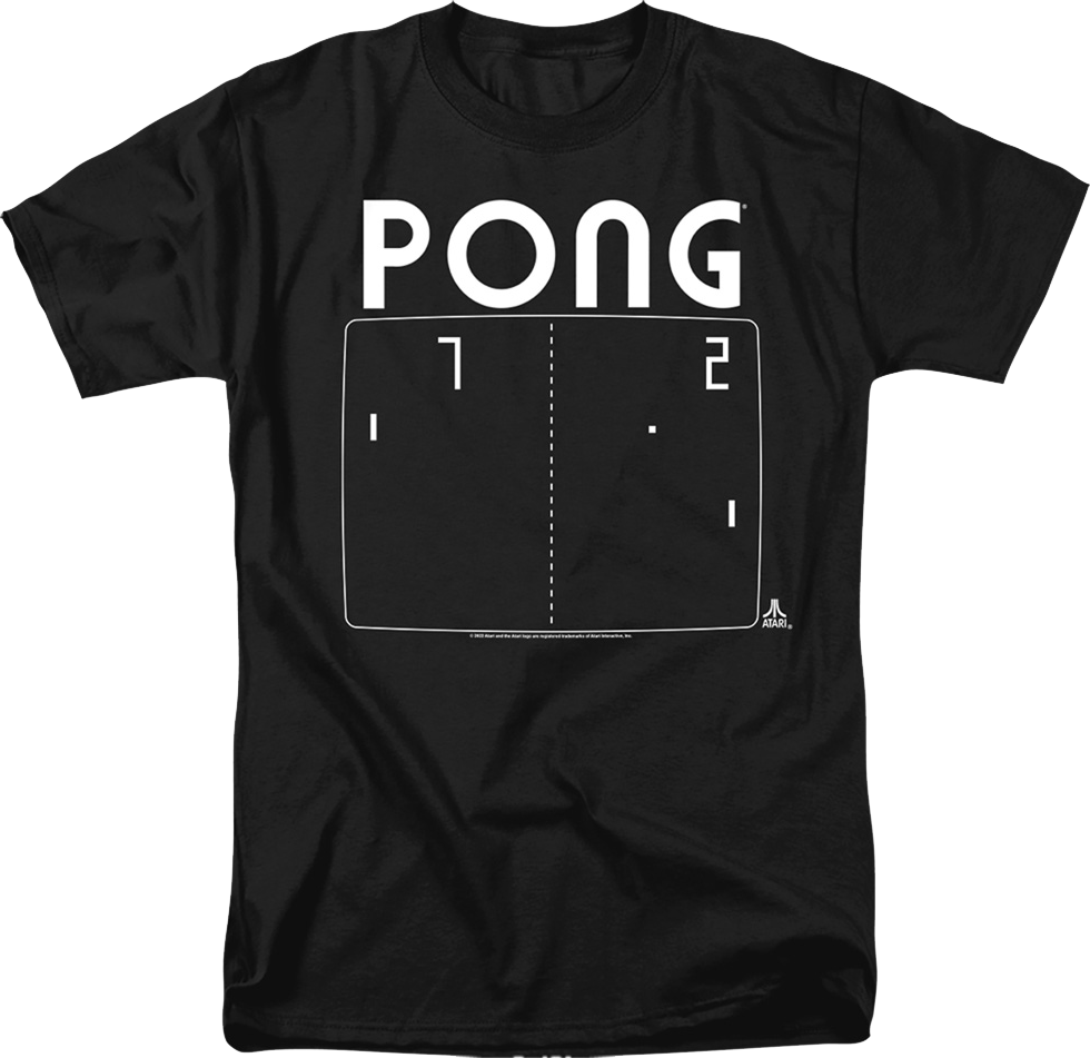 Pong Screen Atari T-Shirt