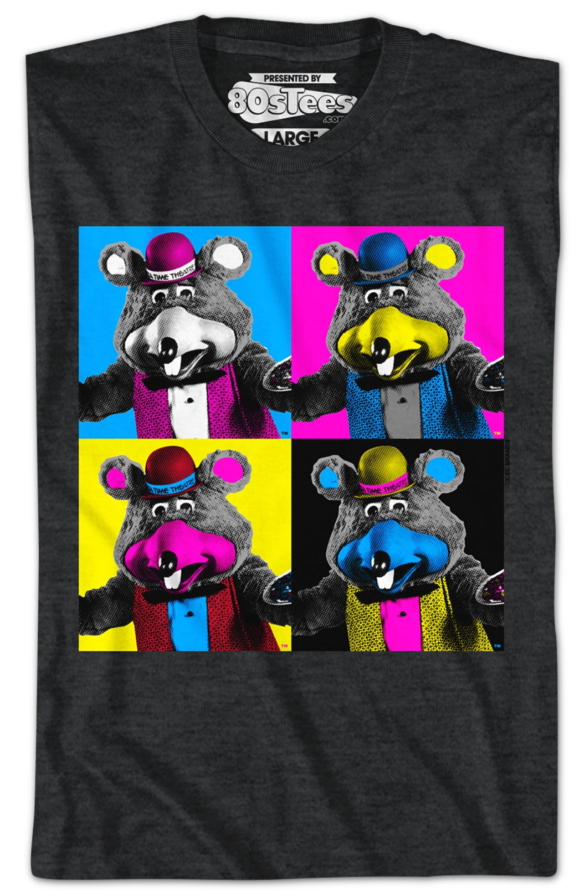 Pop Art Chuck E. Cheese T-Shirt