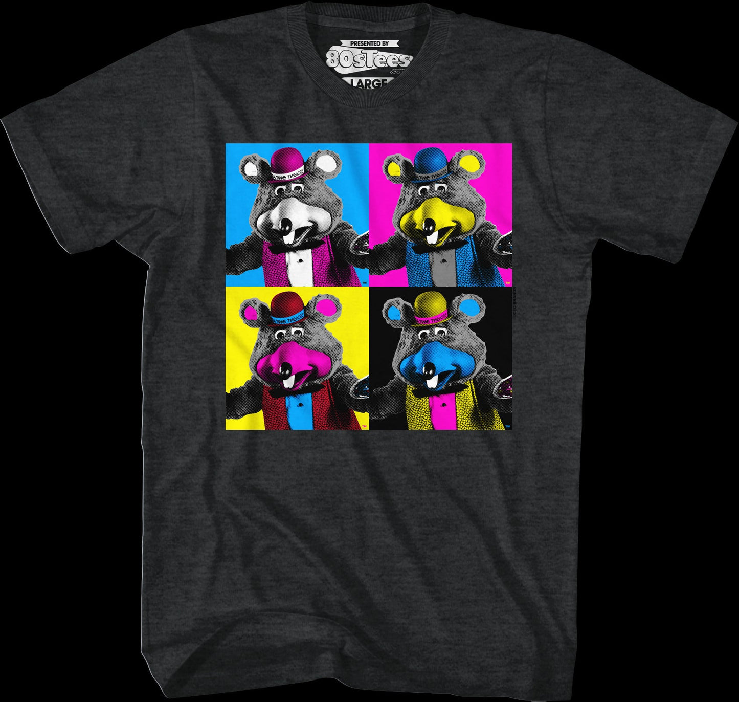 Pop Art Chuck E. Cheese T-Shirt