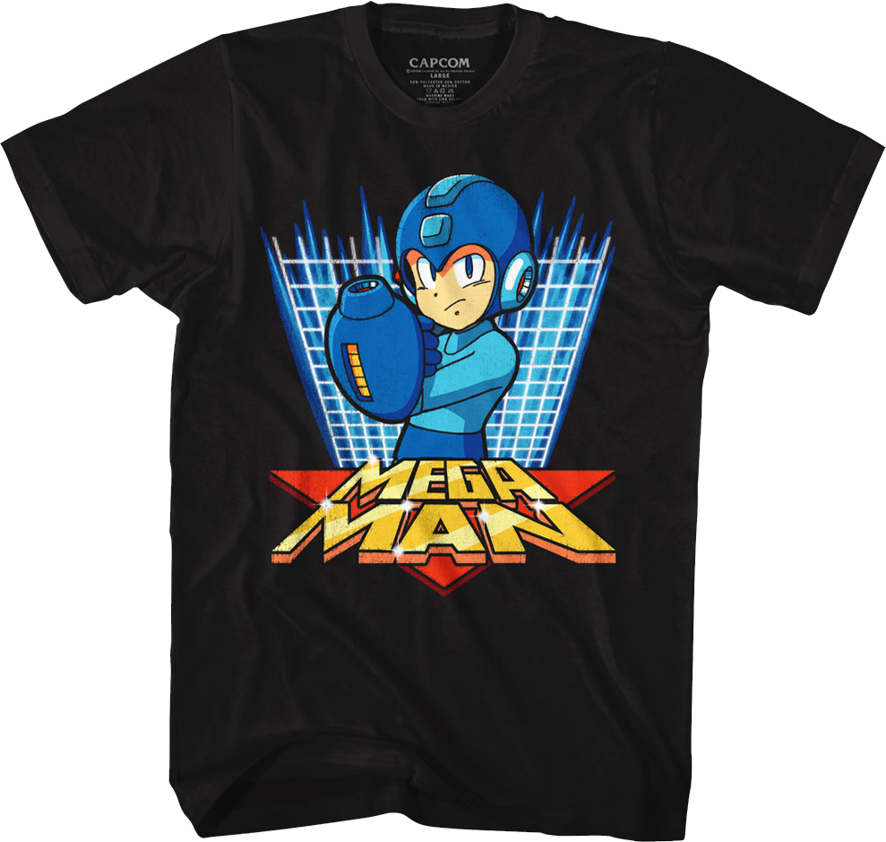 Power Grid Mega Man T-Shirt