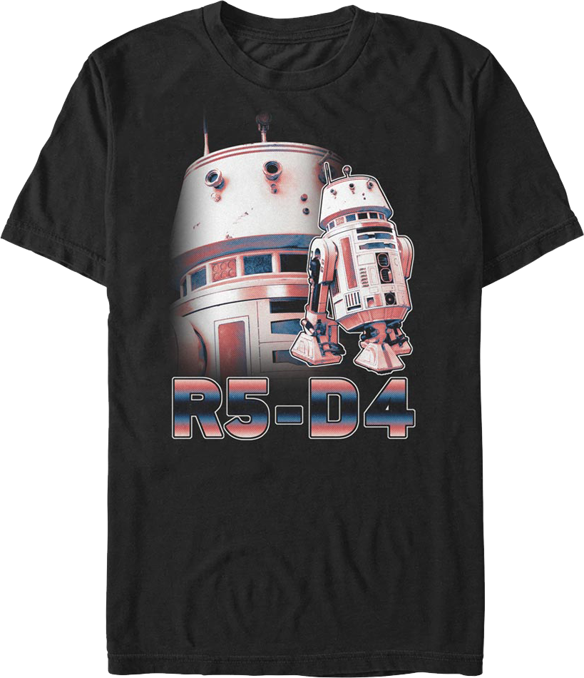 R5-D4 The Mandalorian Star Wars T-Shirt