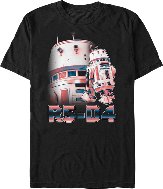 R5-D4 The Mandalorian Star Wars T-Shirt