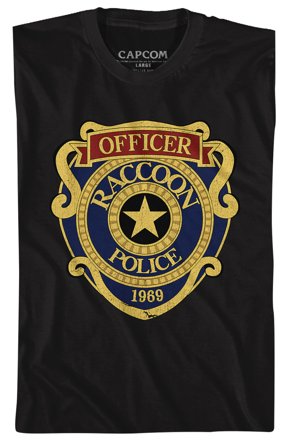 Raccoon City Police Badge Resident Evil T-Shirt