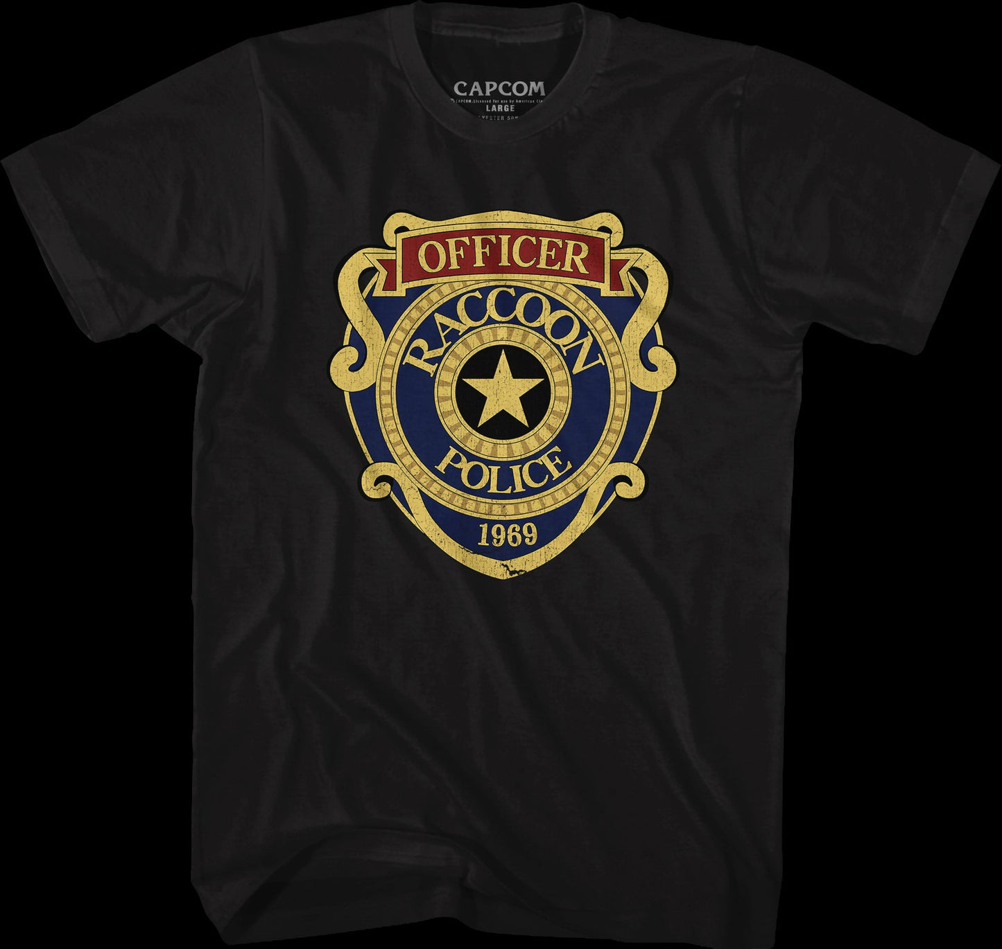 Raccoon City Police Badge Resident Evil T-Shirt