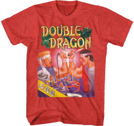 Red Box Art Double Dragon T-Shirt