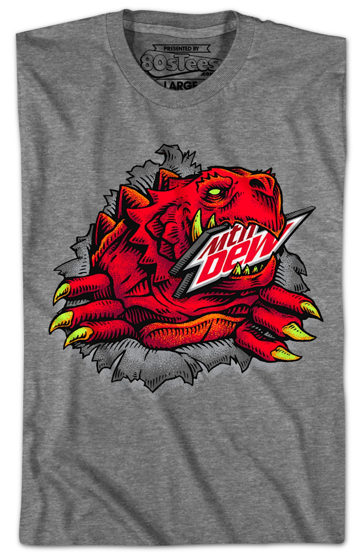 Red Ripper Mountain Dew T-Shirt